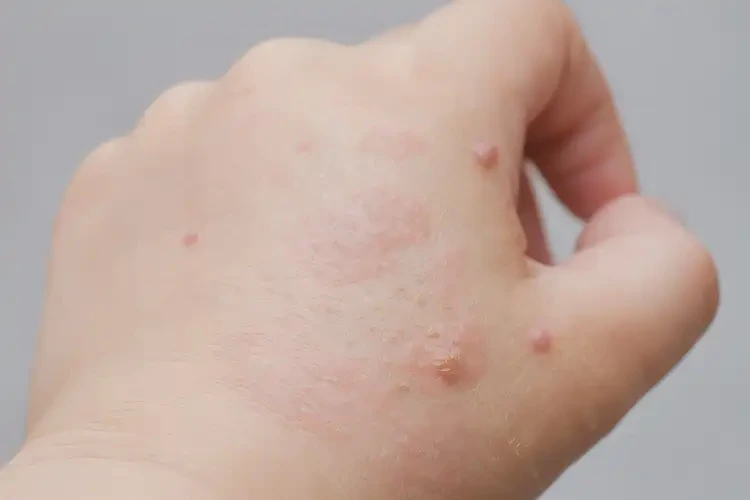 小學(xué)生手上長濕疹不管它會(huì)自己痊愈嗎(圖4)