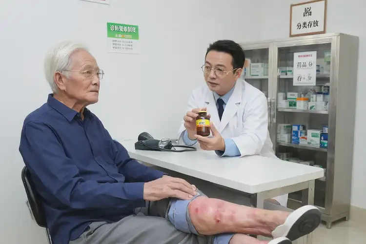 老年人小腿經(jīng)常起濕疹能靠自己自愈嗎(圖2)