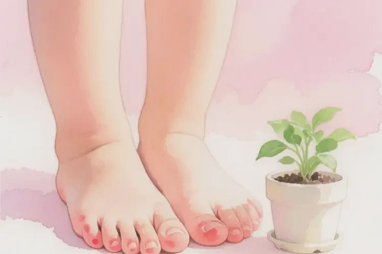 少兒腳上長(zhǎng)濕疹能徹底自愈嗎(圖2)