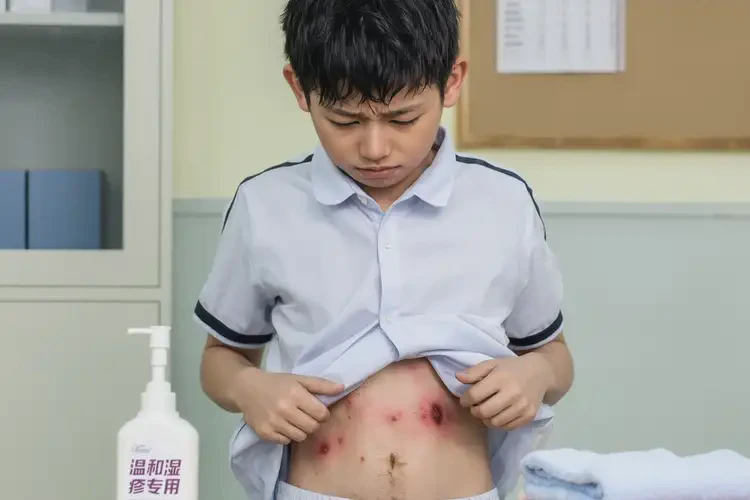 中學(xué)生肚子上容易起濕疹能徹底自愈嗎(圖3)