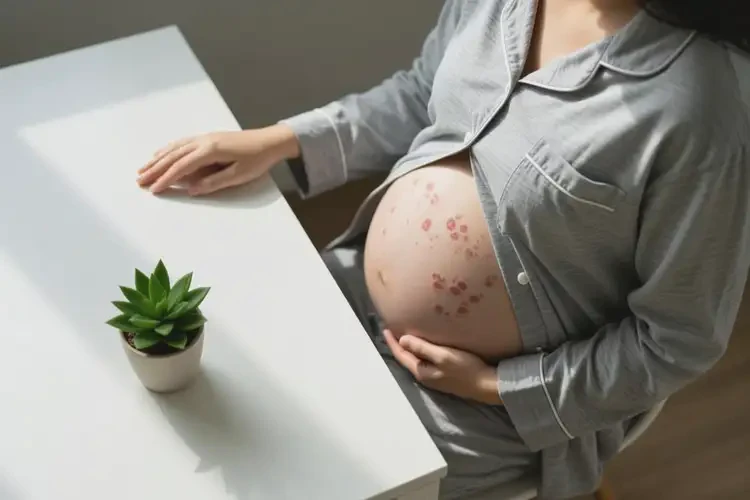 產(chǎn)婦肚子上偶爾起濕疹能夠徹底治愈嗎(圖2)