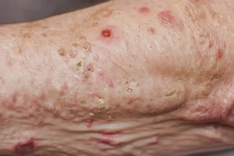 老年人手臂上长湿疹可不可以彻底自愈(图4)