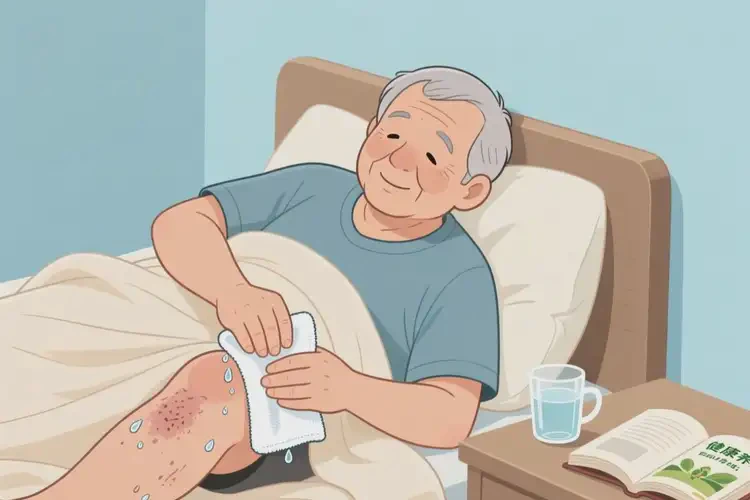 老人小腿容易起濕疹可不可以徹底自愈(圖3)
