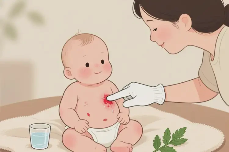 嬰幼兒肚子容易長(zhǎng)濕疹不管它會(huì)自己自愈嗎(圖2)