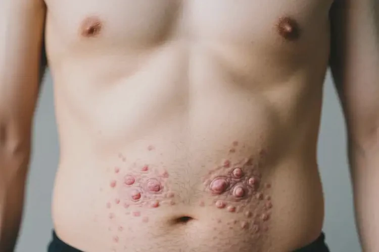 男人肚子出濕疹能不能徹底自愈(圖3)