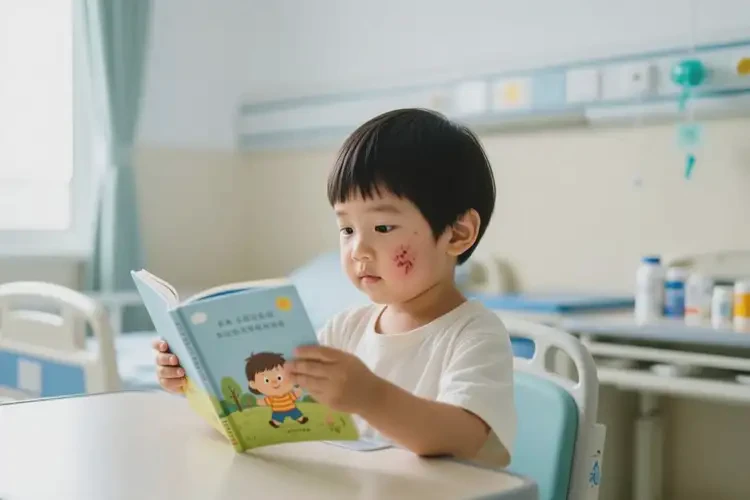 小孩臉上經(jīng)常長濕疹不管它會自己自愈嗎(圖2)