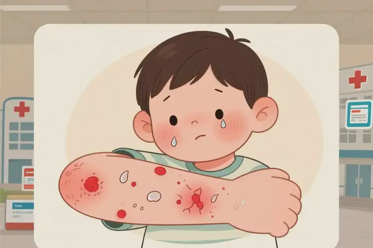 兒童全身容易起濕疹不管它會自己痊愈嗎(圖4)