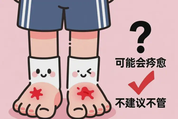 中學(xué)生腳上出濕疹不管它會(huì)自己痊愈嗎(圖1)