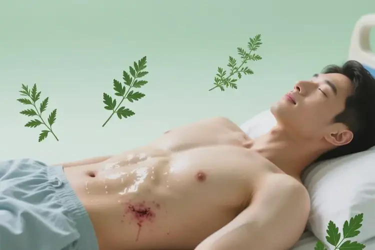 男性肚子經(jīng)常長(zhǎng)濕疹能靠自己自愈嗎(圖1)