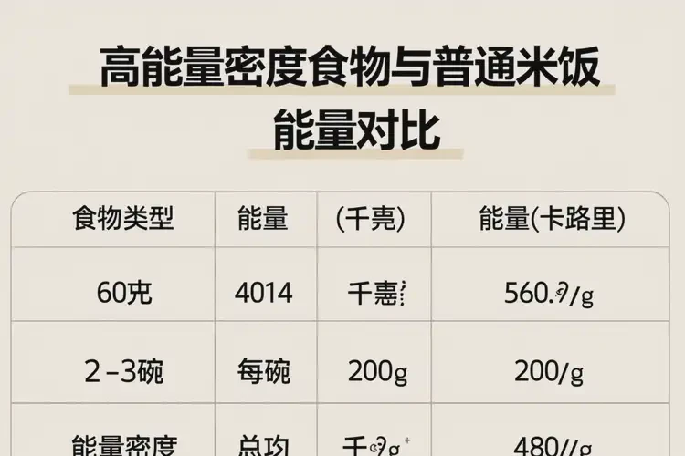 60克4014千焦等于几碗饭(图3)