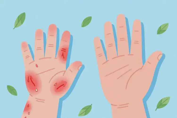 孩子四肢容易起湿疹不管它会自己好吗(图3)