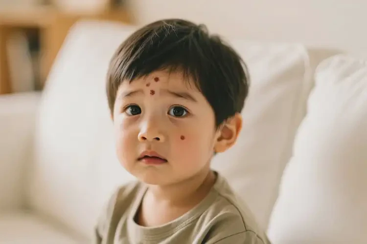 孩子臉上經(jīng)常長濕疹不管它會自己自愈嗎(圖3)