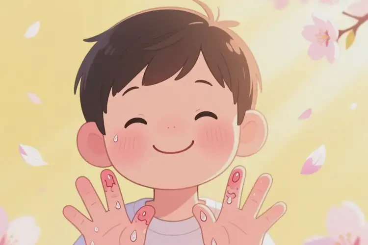 少兒四肢長(zhǎng)濕疹不管它會(huì)自己自愈嗎(圖1)