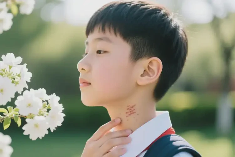 中學(xué)生脖子長濕疹可以徹底自愈嗎(圖3)