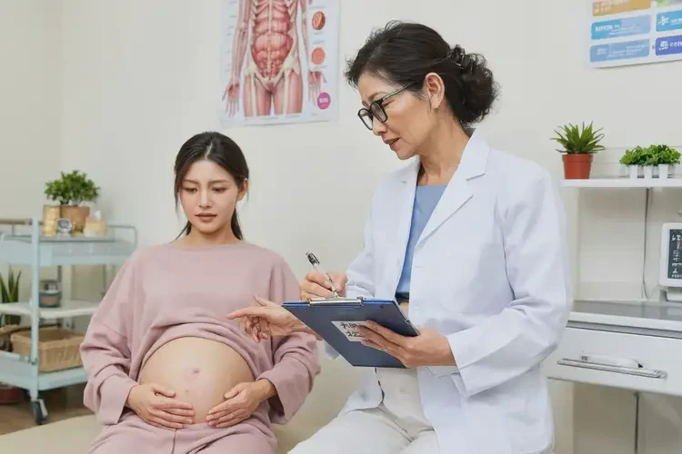 產(chǎn)婦肚子經(jīng)常起濕疹不管它會自己自愈嗎(圖1)