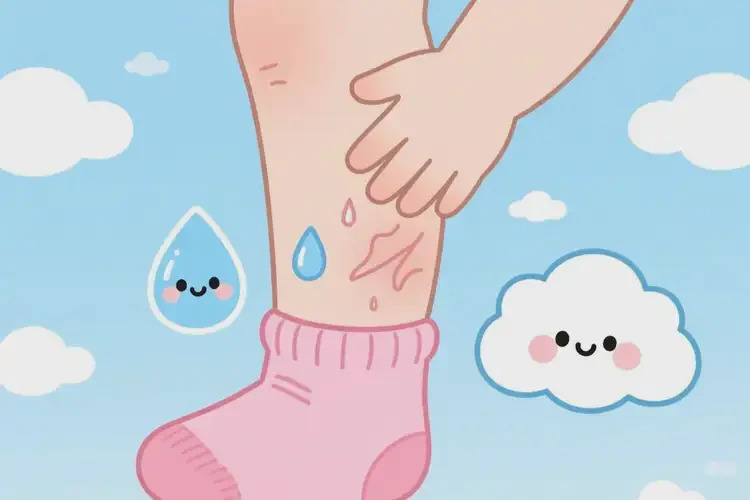 兒童小腿經(jīng)常長濕疹不管它會自己好嗎(圖3)