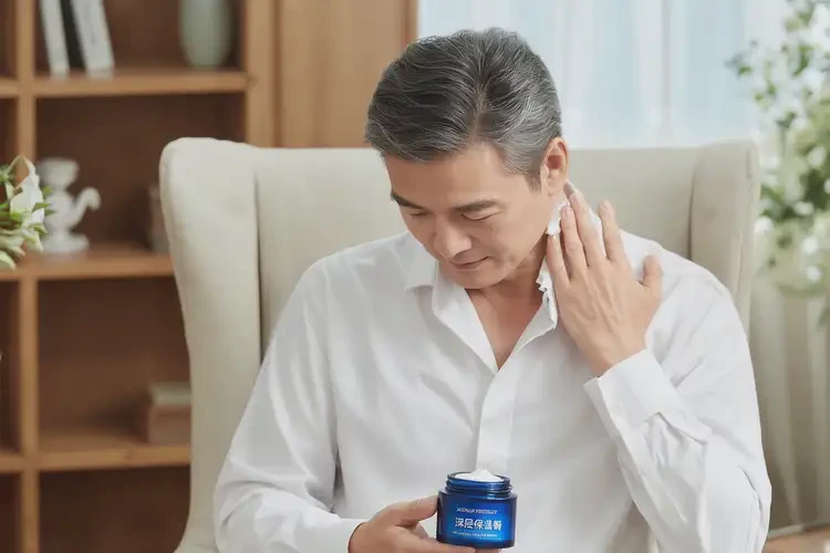 男人脖子起濕疹可以徹底自愈嗎(圖1)