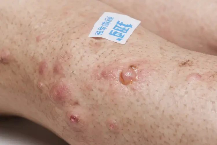 男性小腿上長濕疹可不可以徹底自愈(圖4)