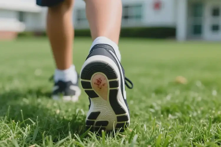 中學(xué)生腳上偶爾起濕疹不管它會(huì)自己好嗎(圖1)