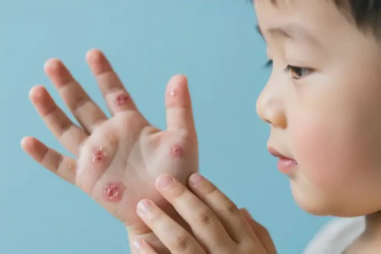 兒童手上出現(xiàn)濕疹不管它會(huì)自己自愈嗎(圖3)