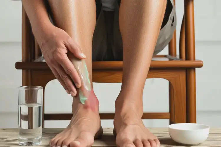 老年人小腿上容易長濕疹能徹底自愈嗎(圖1)