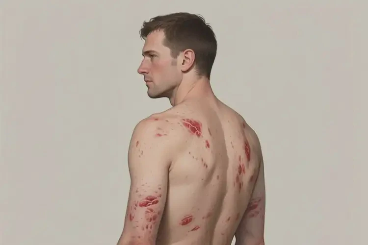 男人全身容易起濕疹不管它會自己好嗎(圖2)