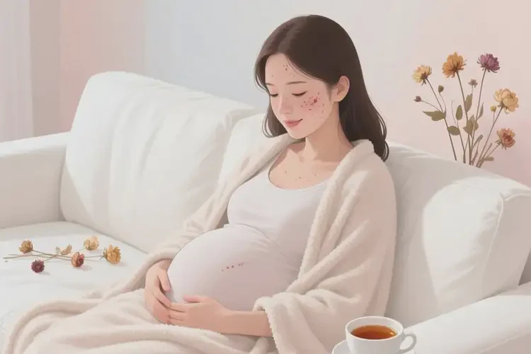 孕婦臉上容易起濕疹能夠徹底治愈嗎(圖1)