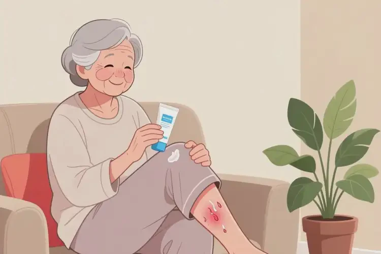 老人小腿容易起濕疹可不可以徹底自愈(圖4)