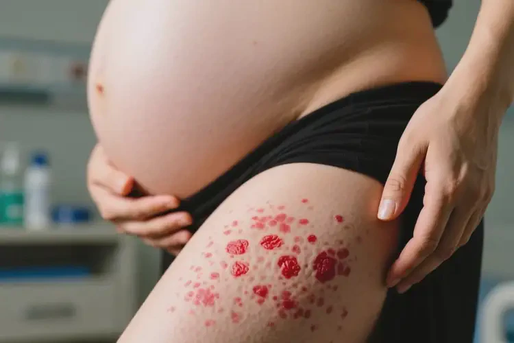 產婦小腿上經常起濕疹不管它會自己好嗎(圖4)