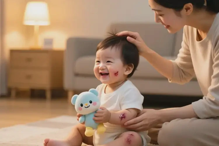 幼兒面部偶爾起濕疹能夠徹底治愈嗎(圖1)