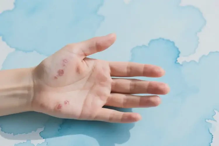 女性手上偶爾長濕疹能夠徹底治愈嗎(圖2)