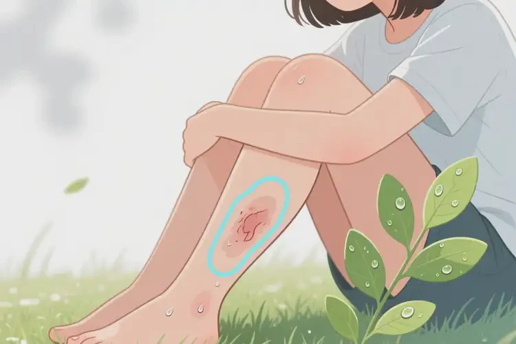 女生小腿上出濕疹不管它會自己自愈嗎(圖2)