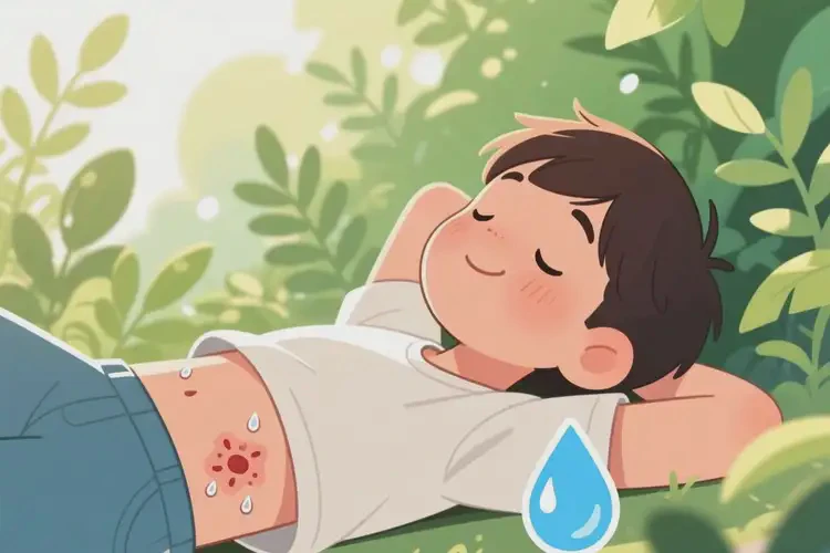 青少年肚子上經(jīng)常起濕疹不管它會自己好嗎(圖3)