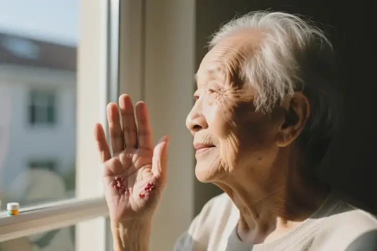 老年人四肢長(zhǎng)濕疹可以徹底自愈嗎(圖1)