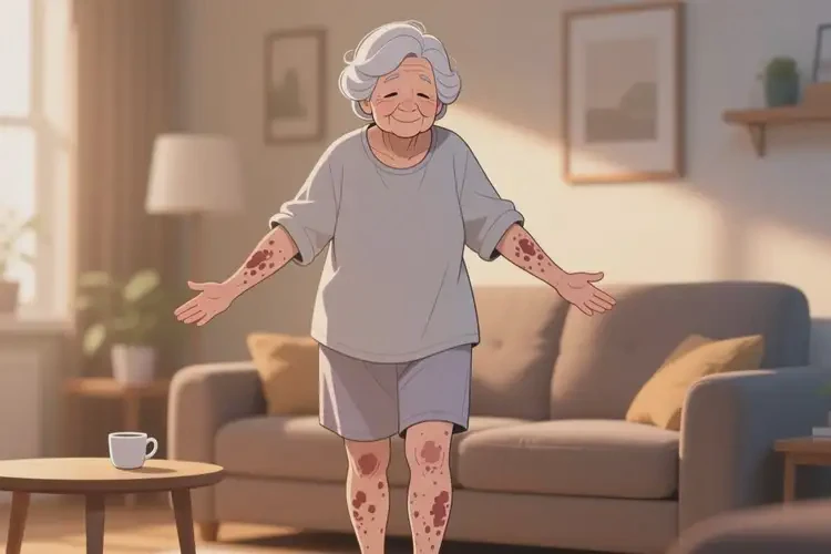 高齡老人四肢出現(xiàn)濕疹不管它會(huì)自己好嗎(圖3)