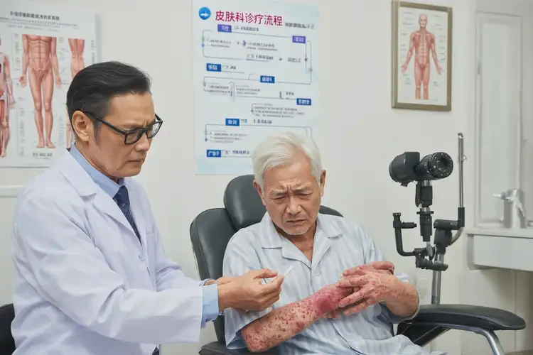 老年人脖子出現(xiàn)濕疹不管它會自己痊愈嗎(圖3)