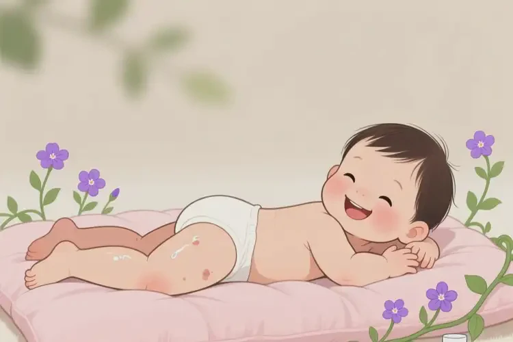 幼兒大腿上出現(xiàn)濕疹能徹底自愈嗎(圖2)