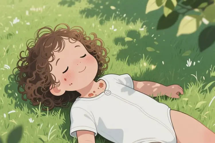 兒童脖子有濕疹不管它會(huì)自己痊愈嗎(圖3)