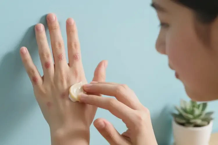 青少年手上出現(xiàn)濕疹能夠徹底治愈嗎(圖3)