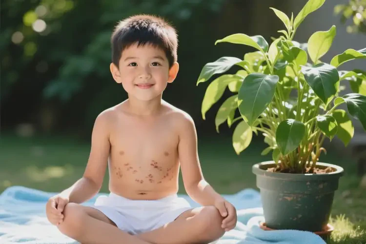 小學(xué)生肚子上偶爾長(zhǎng)濕疹能夠徹底治愈嗎(圖3)