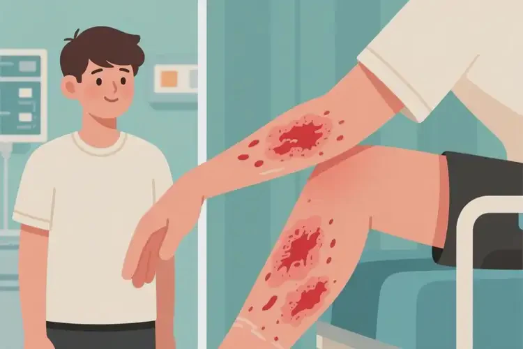 男生四肢起濕疹可以徹底自愈嗎(圖4)