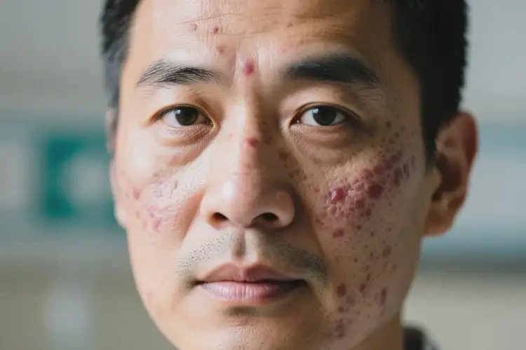 男人面部經(jīng)常起濕疹可不可以徹底自愈(圖4)