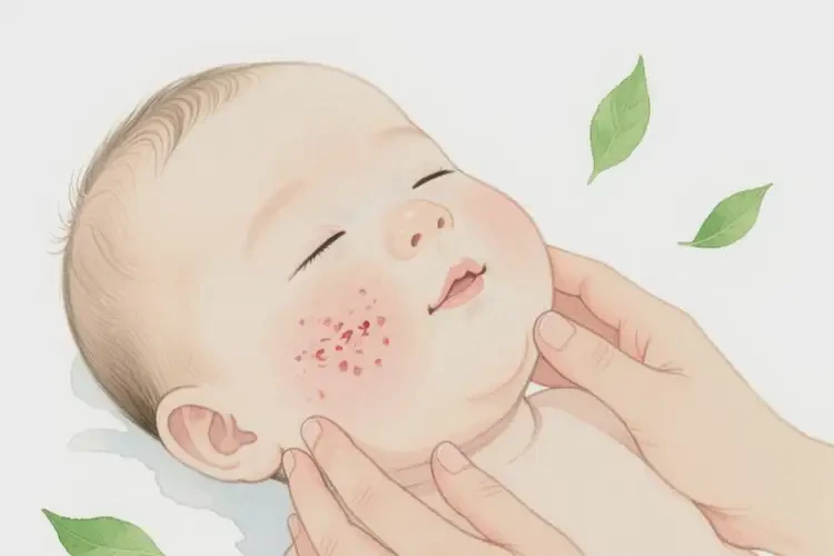 嬰幼兒臉上容易起濕疹能靠自己自愈嗎(圖3)
