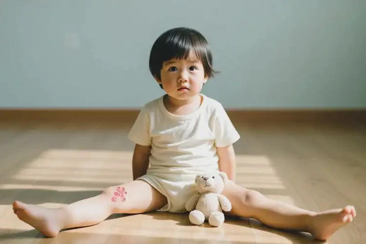 小孩小腿上起濕疹不管它會(huì)自己痊愈嗎(圖3)