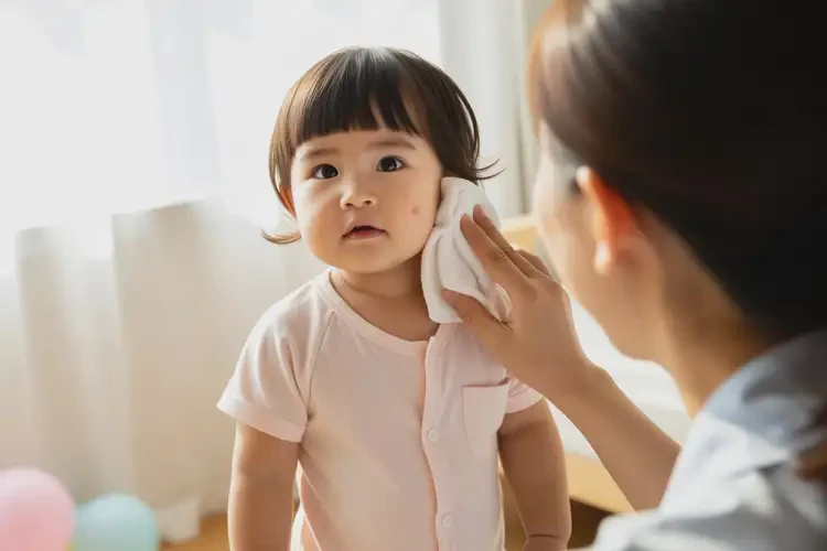 少兒臉上容易長(zhǎng)濕疹能夠徹底治愈嗎(圖1)