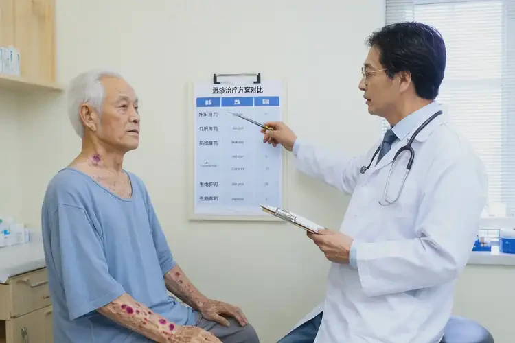 高齡老人屁股偶爾起濕疹不管它會自己自愈嗎(圖1)