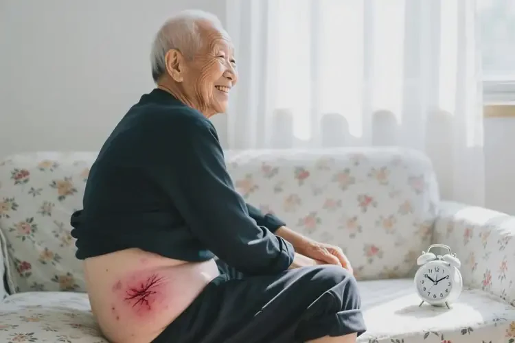 高齡老人屁股起濕疹不管它會自己自愈嗎(圖2)