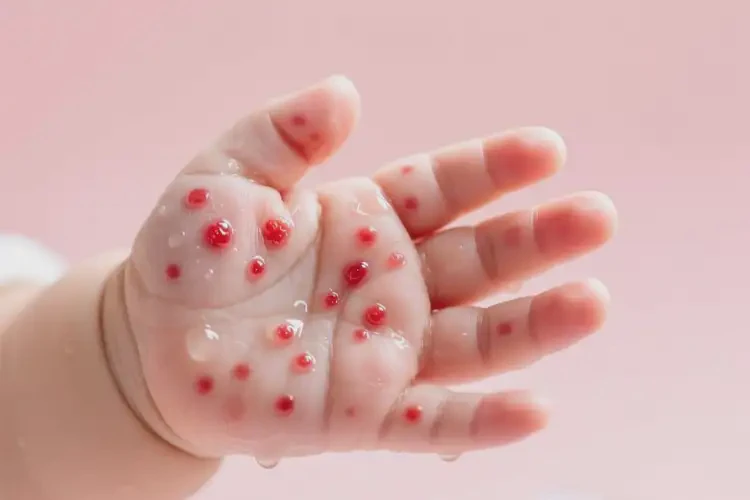 嬰兒身上偶爾長濕疹可以徹底自愈嗎(圖3)