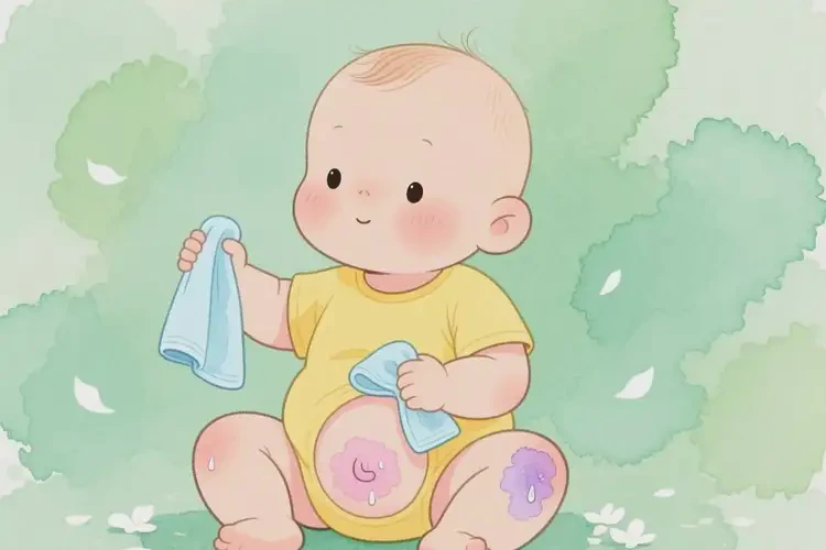 幼兒肛周容易起濕疹不管它會(huì)自己痊愈嗎(圖2)
