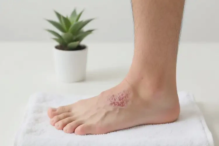 男人腳上偶爾長(zhǎng)濕疹可以徹底自愈嗎(圖2)